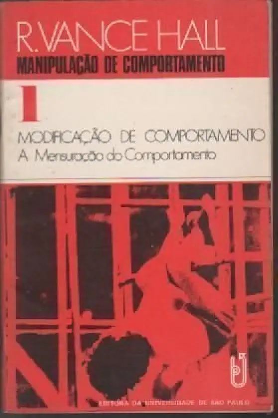 Capa do Livro Manipulação de Comportamento - R. Vance Hall