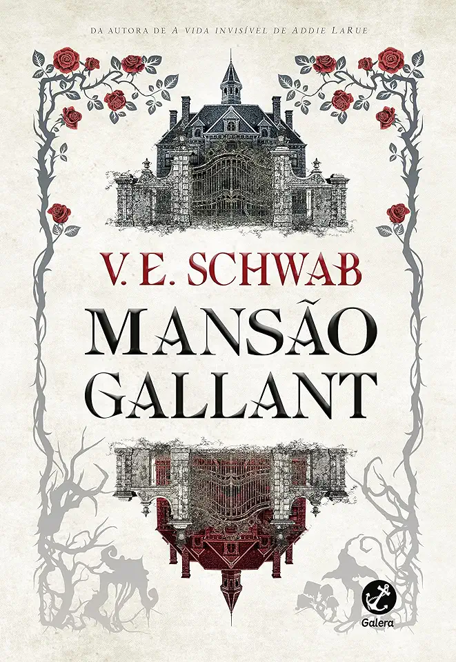 Capa do Livro Mansão Gallant - V. E. Schwab