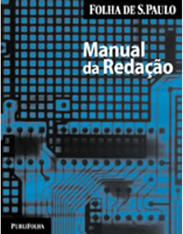 Capa do Livro Manual da Redação - Folha de São Paulo