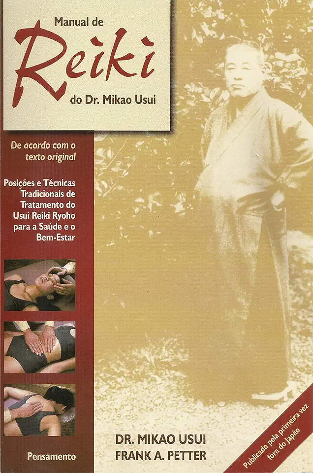 Capa do Livro Manual De Reiki Do Dr. Mikao Usui - PETTER