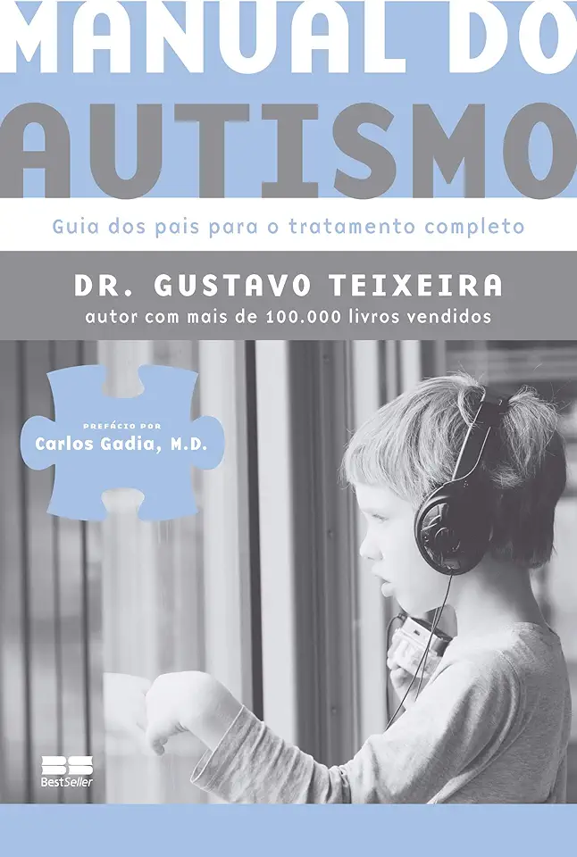 Capa do Livro Manual do autismo - Teixeira, Gustavo