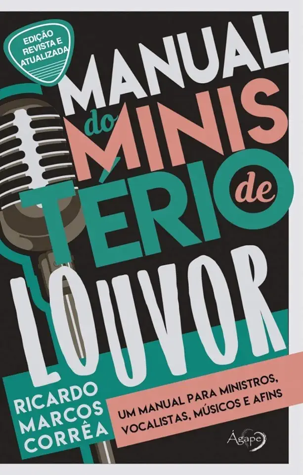 Capa do Livro Manual do ministério de louvor - Corrêa, Ricardo Marcos