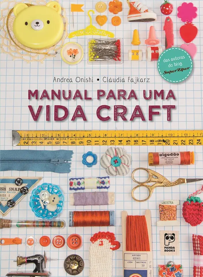 Capa do Livro Manual Para Uma Vida Craft - Andrea Onishi