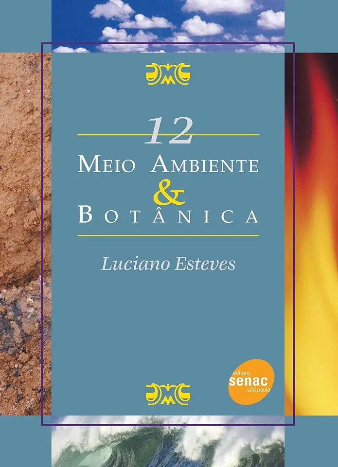 Capa do Livro Meio Ambiente e Botanica - Luciano M. Esteves