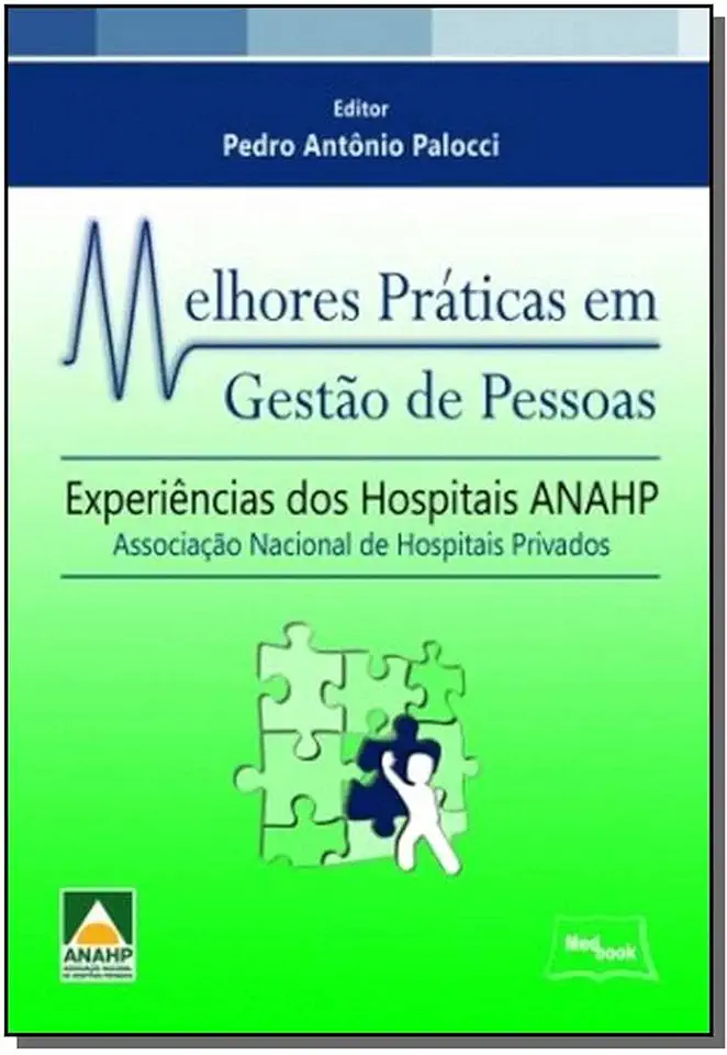 Capa do Livro Melhores Práticas em Gestão de Pessoas - ANAHP/PALOCCI