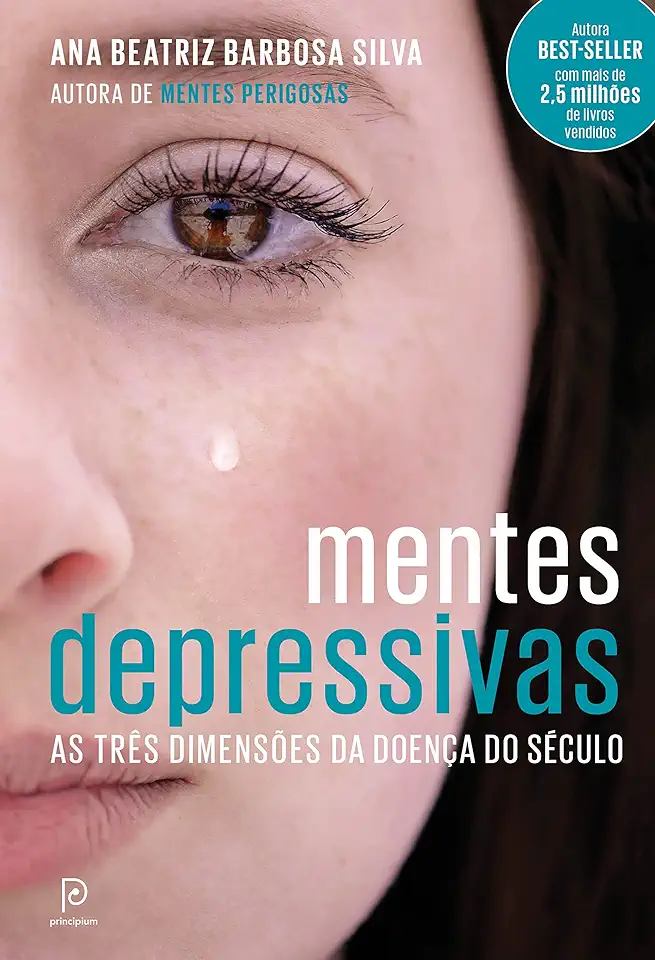 Capa do Livro Mentes Depressivas - as Três Dimensões da Doença do Século - Ana Beatriz Barbosa Silva