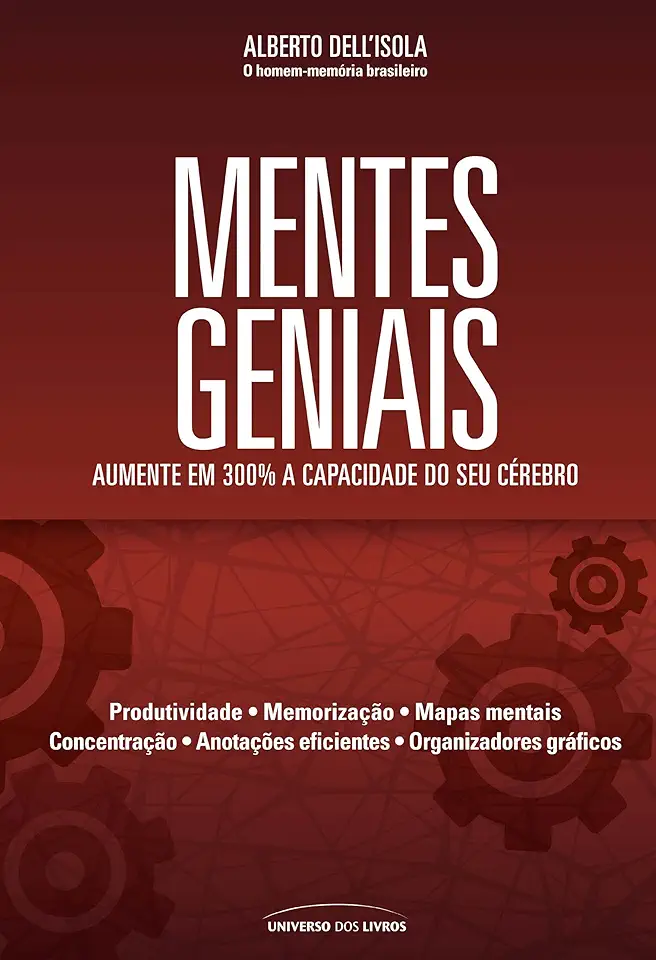 Capa do Livro Mentes Geniais - Alberto Dellisola