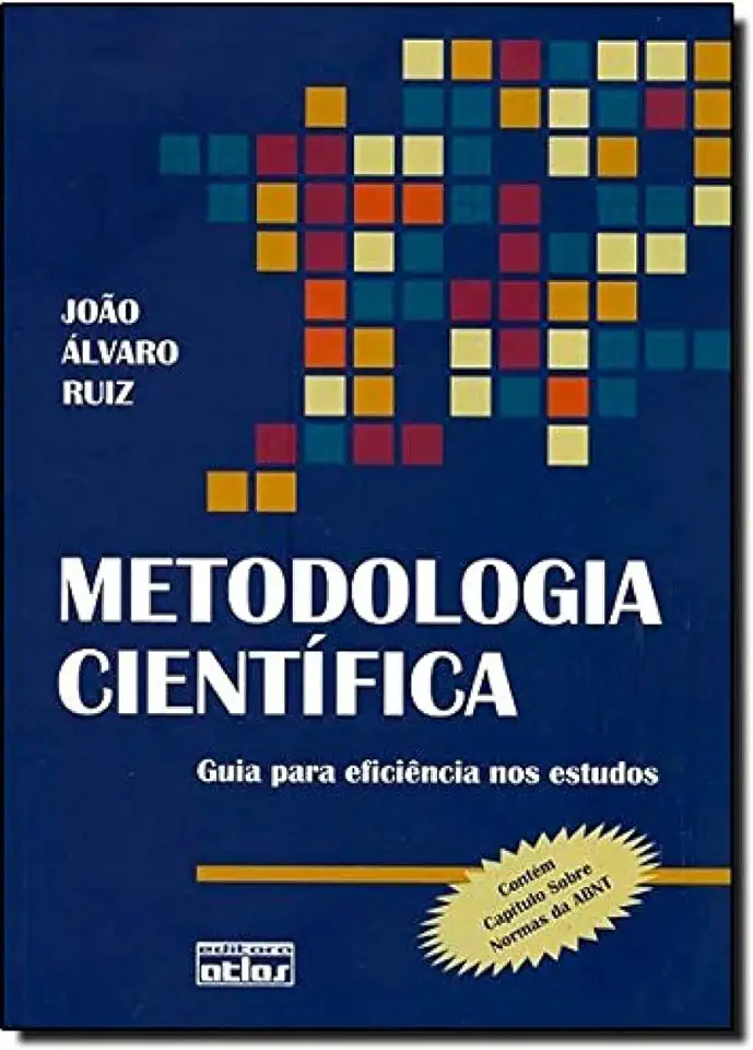 Capa do Livro Metodologia Científica - João Álvaro Ruiz