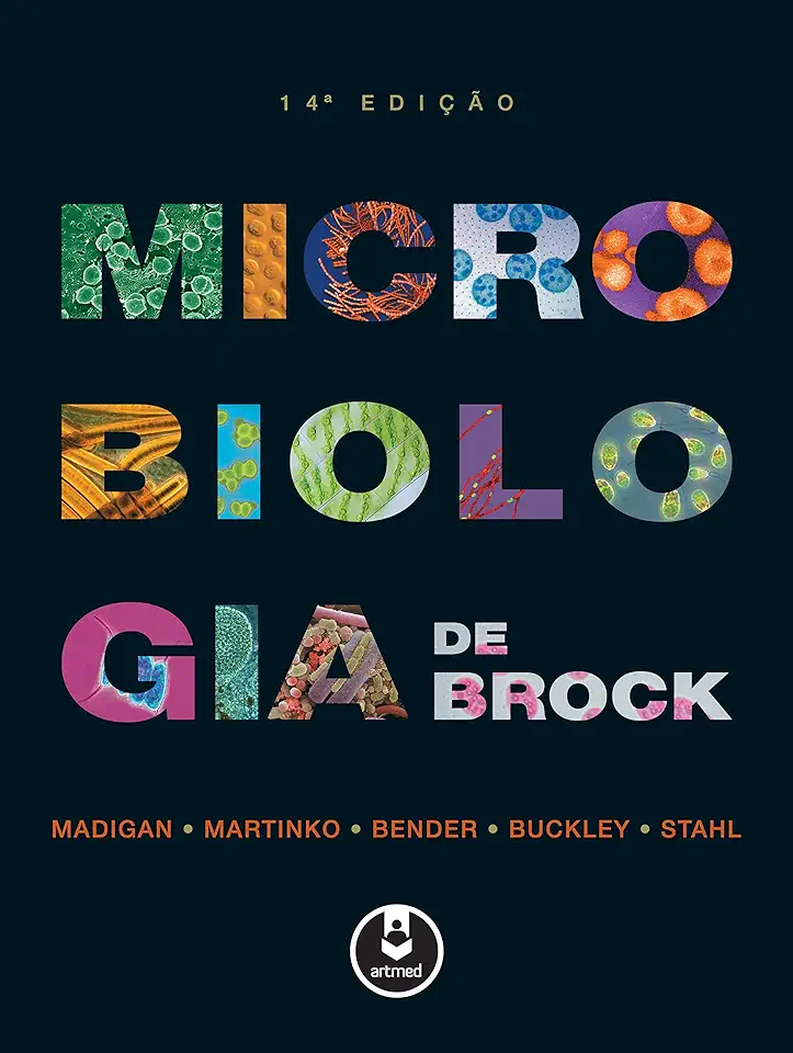 Capa do Livro Microbiologia de Brock - Michael T. Madigan