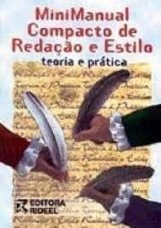 Capa do Livro Minimanual Compacto de Redação e Estilo - Teoria e Prática - Ana Tereza Pinto de Oliveira