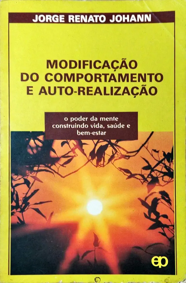 Capa do Livro Modificação do Comportamento e Auto-realização - Jorge Renato Johann