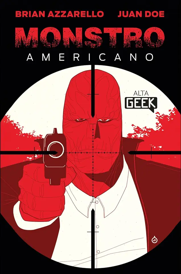 Capa do Livro Monstro Americano - Brian Azzarello