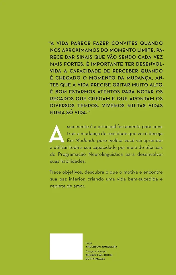 Capa do Livro Mudando para Melhor - Kau Mascarenhas