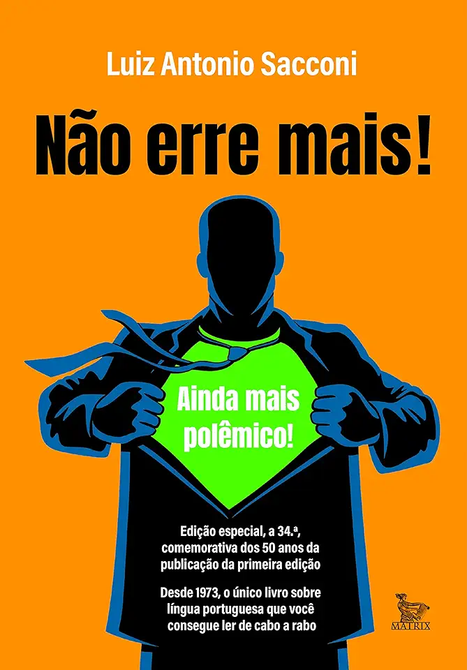 Capa do Livro Não Erre Mais! - Sacconi, Luiz Antonio