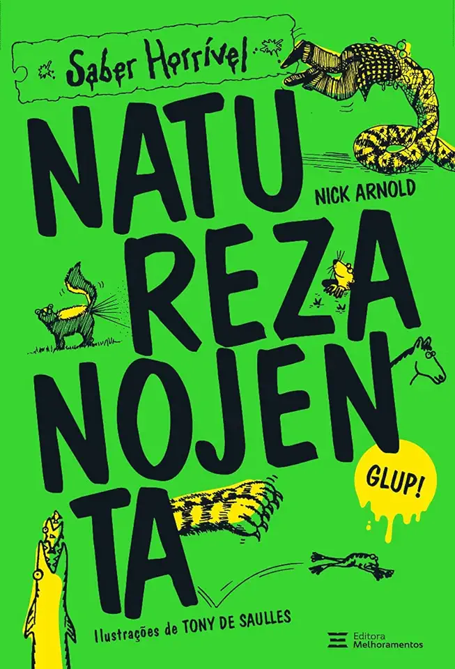 Capa do Livro Natureza Nojenta - Nick Arnold