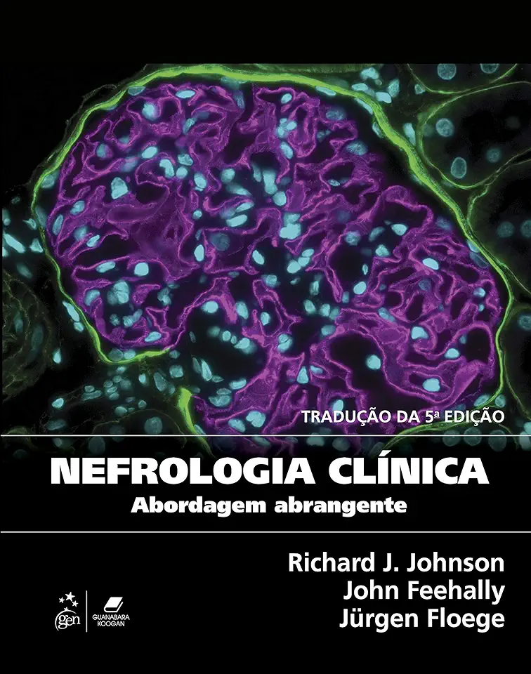 Capa do Livro Nefrologia clínica - Johnson, Richard