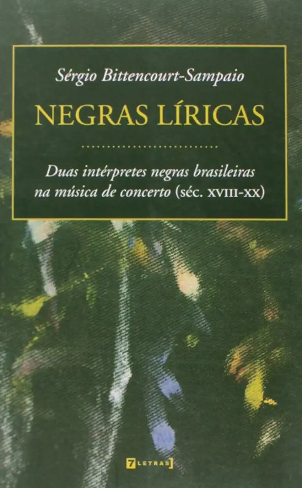 Capa do Livro Negras Líricas - Sérgio Bittencourt-Sampaio