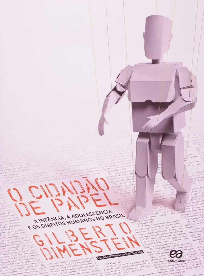 Capa do Livro O Cidadão de Papel - Gilberto Dimenstein
