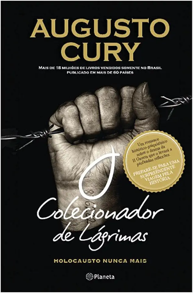 Capa do Livro O Colecionador de Lágrimas - Augusto Cury