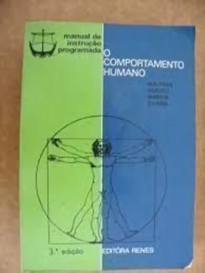 Capa do Livro O Comportamento Humano - Malpass Hocutt Martin Givens