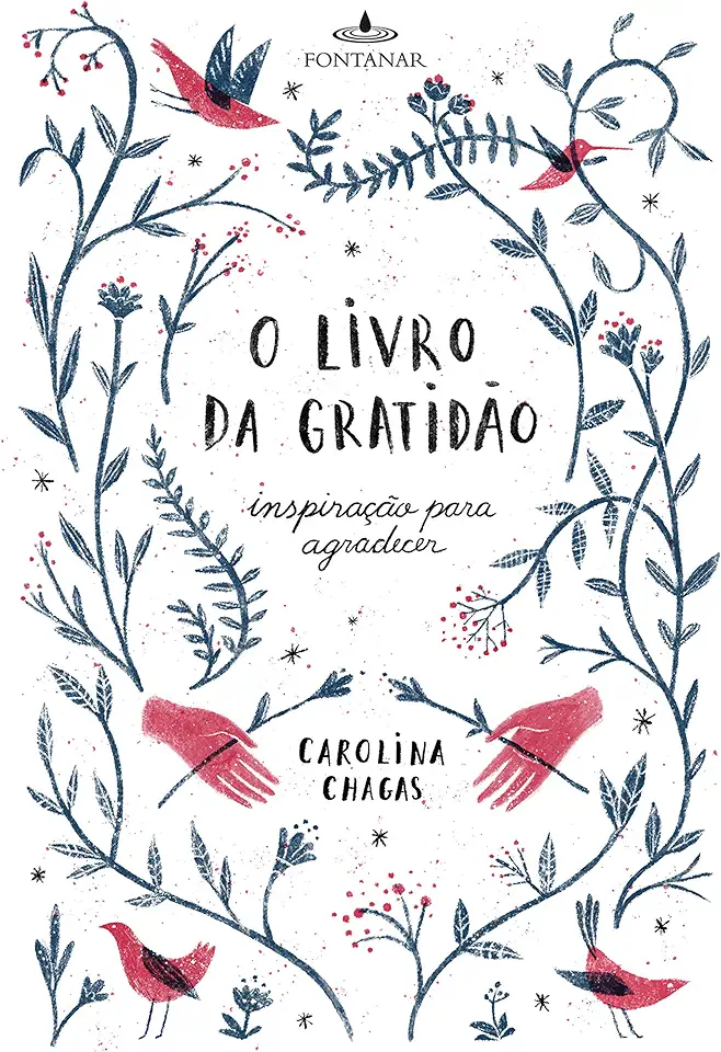 Capa do Livro O Livro da Gratidão - Carolina Chagas