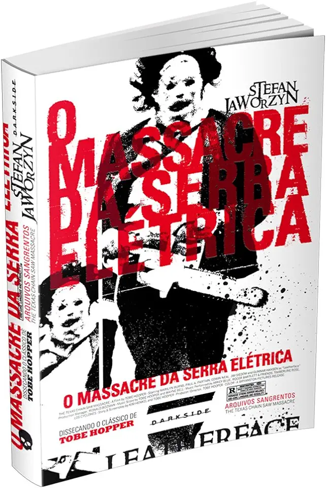 Capa do Livro O Massacre da Serra Elétrica - Stefan Jaworzyn