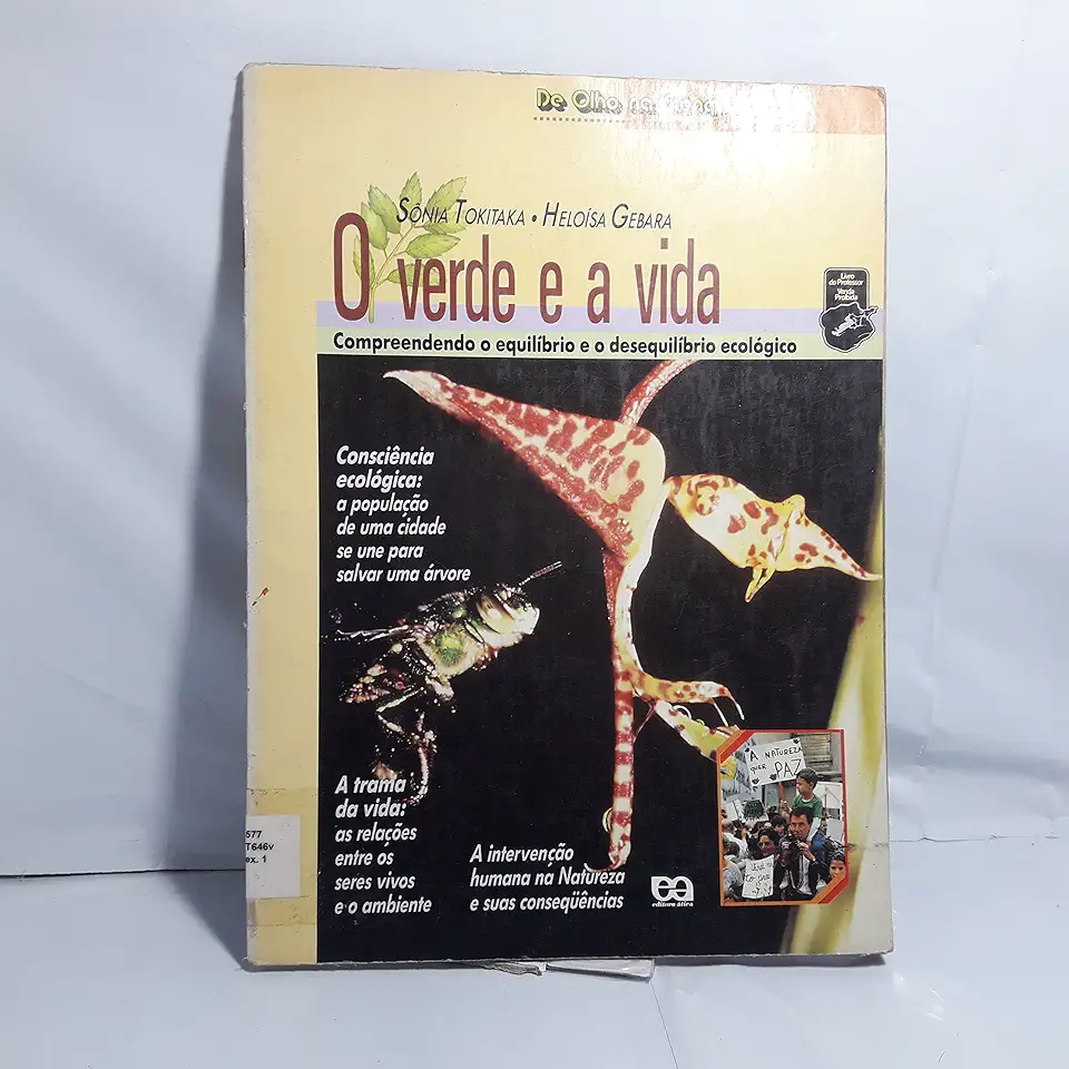 Capa do Livro O Verde e a Vida - Sonia Tokitaka / Heloisa Gebara