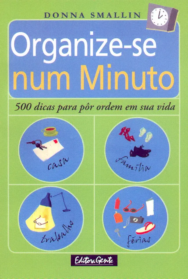 Capa do Livro Organize-se - Donna Smallin