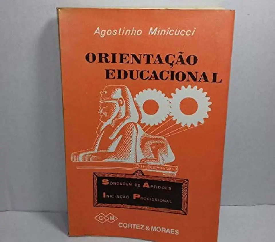 Capa do Livro Orientação Educacional - Agostinho Minicucci