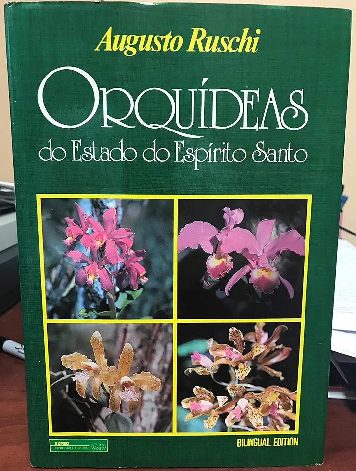 Capa do Livro Orquídeas do Estado do Espírito Santo - Augusto Ruschi