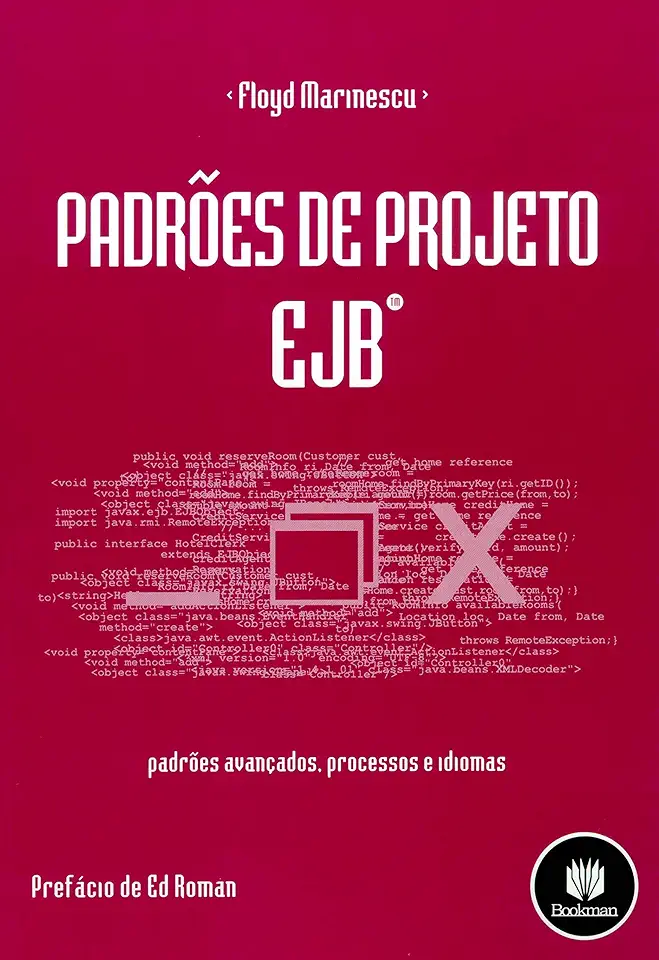 Capa do Livro Padrões de Projeto Ejb - Floyd Marinescu