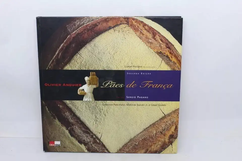 Capa do Livro Pães de França - Olivier Anquier