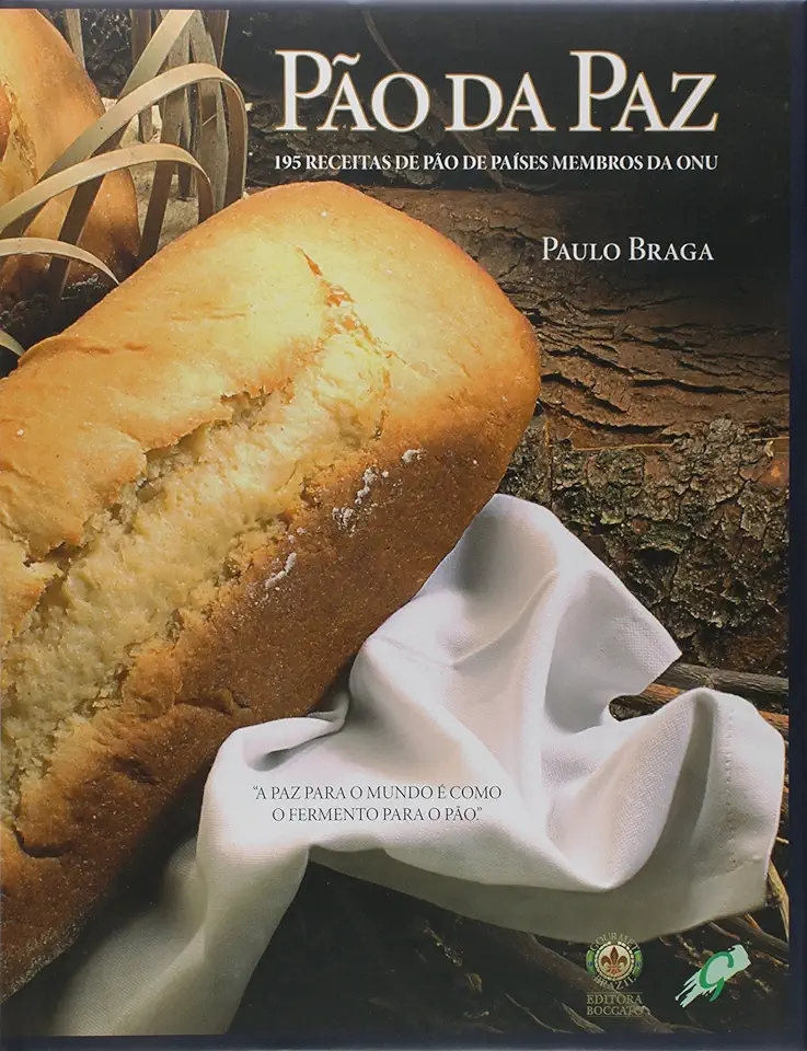 Capa do Livro Pão da Paz - Paulo Braga