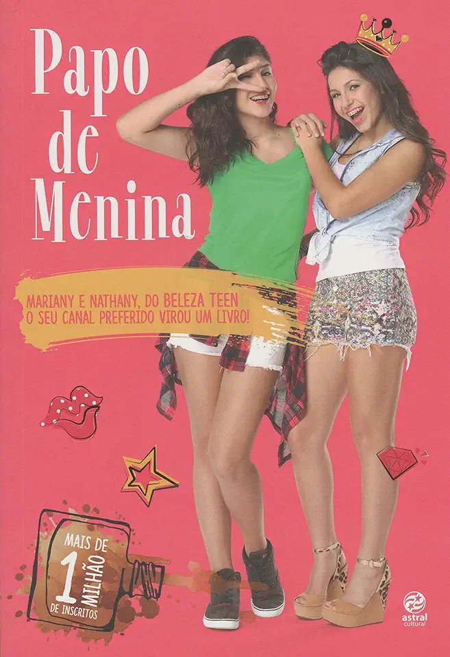 Capa do Livro Papo de Menina - Mariany Petrin Martins