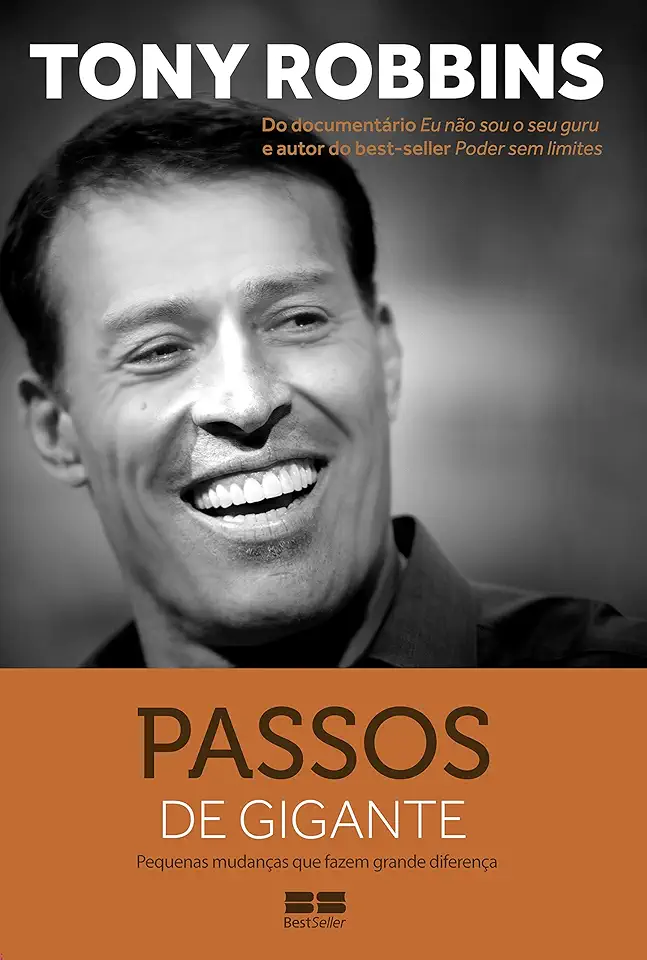 Capa do Livro Passos de Gigante - Anthony Robbins