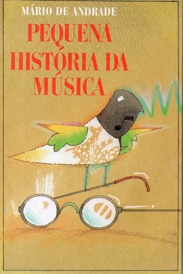 Capa do Livro Pequena Historia da Musica - Mario Andrade