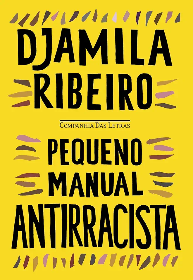Capa do Livro Pequeno manual antirracista - Djamila Ribeiro