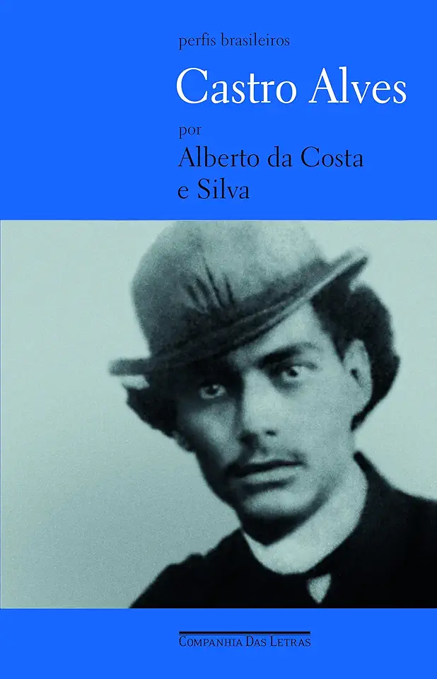 Capa do Livro Perfis Brasileiros Castro Alves - Alberto da Costa e Silva