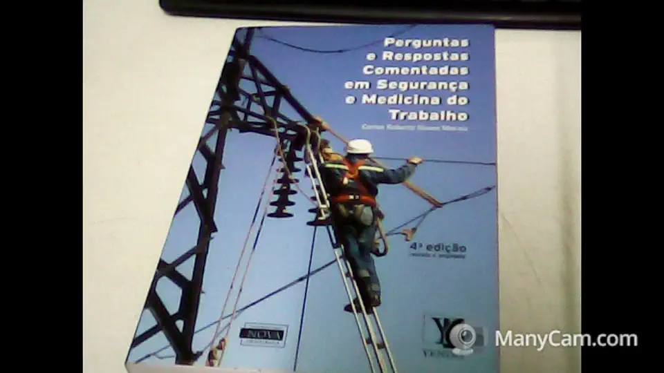 Capa do Livro Perguntas e Respostas Comentadas em Segurança e Medicina do Trabalho - Carlos Roberto Naves Morais