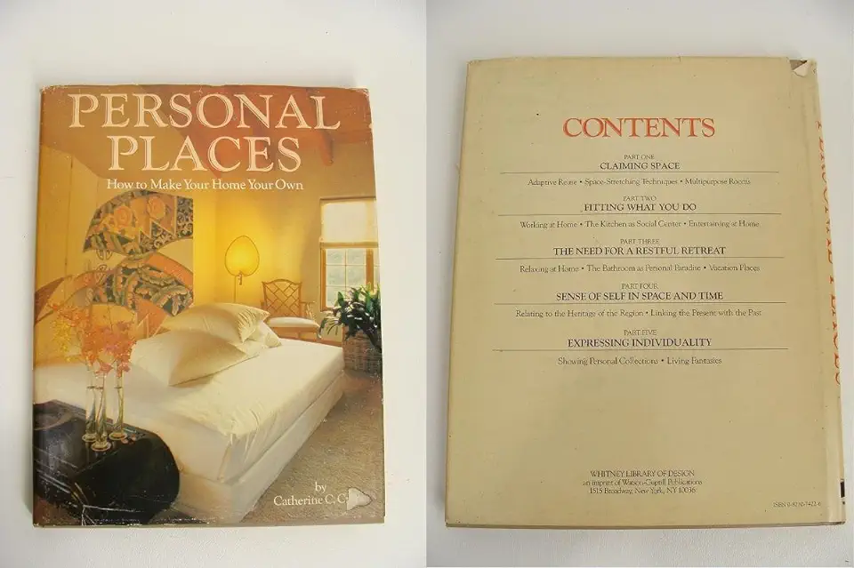 Capa do Livro Personal Places: How to Make Your Home Your Own - Catherine C. Crane
