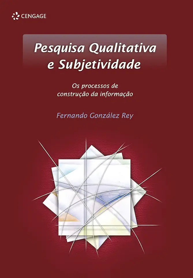 Capa do Livro Pesquisa Qualitativa e Subjetividade - Fernando González Rey