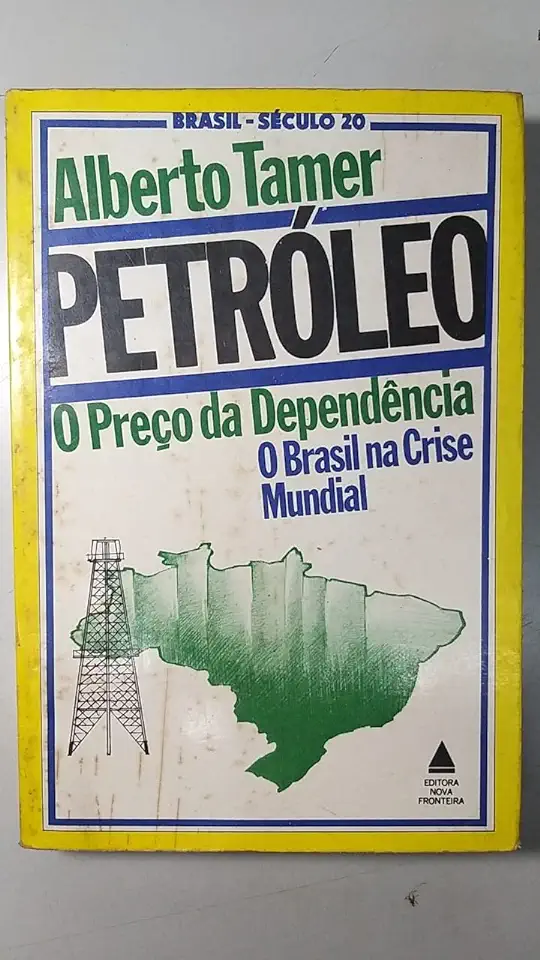 Capa do Livro Petróleo - o Preço da Dependência - Alberto Tamer