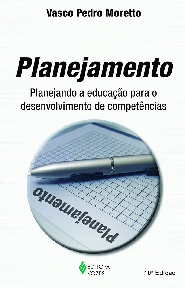 Capa do Livro Planejamento - Vasco Pedro Moretto