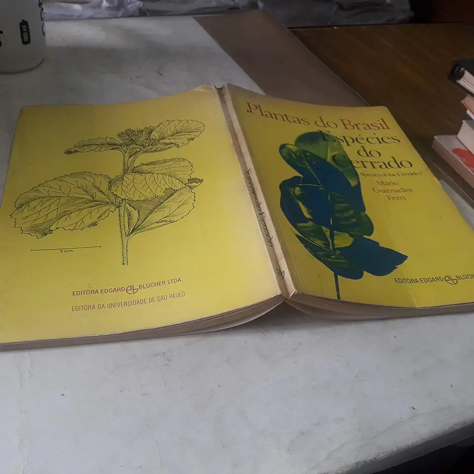 Capa do Livro Plantas do Brasil - Espécies do Cerrado - Mário Guimarães Ferri