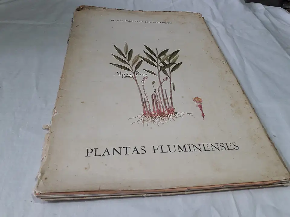 Capa do Livro Plantas Fluminenses - Frei José Mariano da Conceição Veloso