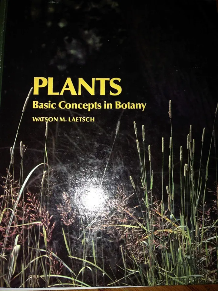 Capa do Livro Plants Basic Concepts in Botany - Watson M. Laetsch