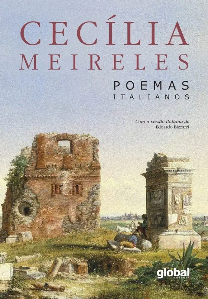 Capa do Livro Poemas Italianos - Cecilia Meireles