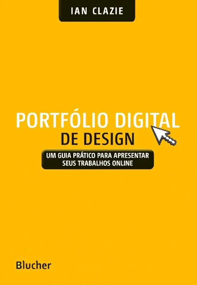 Capa do Livro Portfólio Digital de Design - Ian Clazie