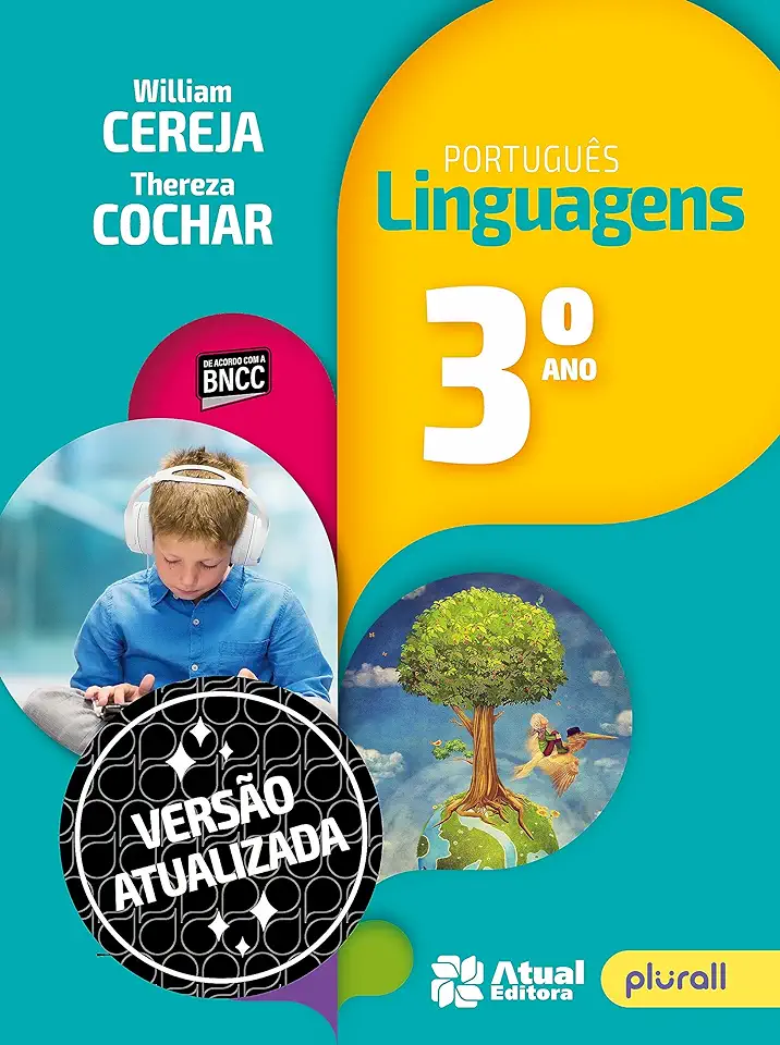 Capa do Livro Português Linguagens 3° Ano - William Cereja / Thereza Cochar