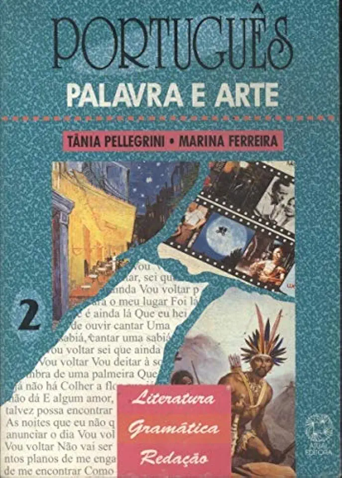 Capa do Livro Português Palavra e Arte 2 - Tânia Pellegrini Marina Ferreira